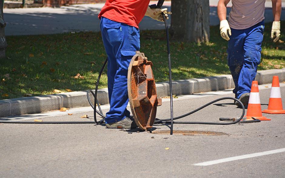 travaux assainissement Luzarches